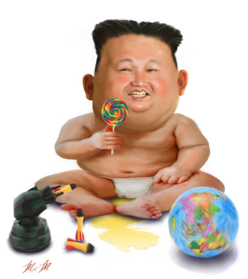 Kim Jong Un Caricature