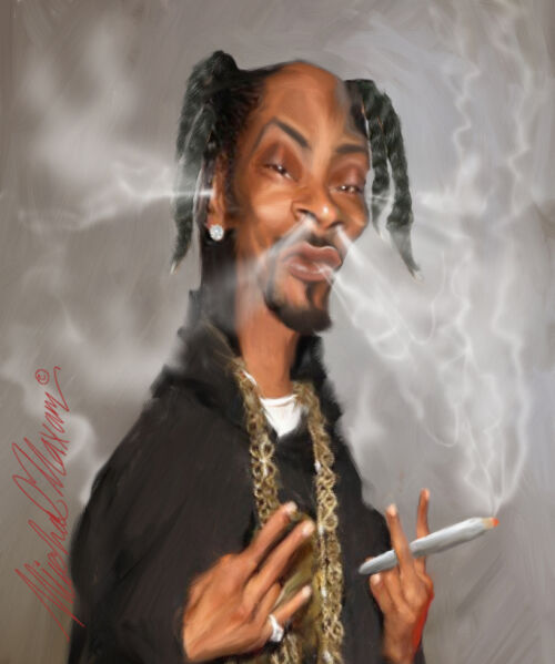 Snoop Dogg Caricature best