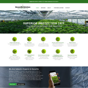 Web Design Cannabis Security