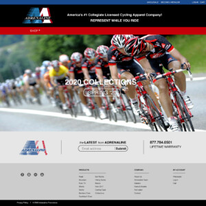Web Desgn for Cycle Retailer