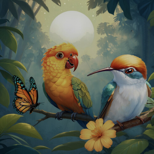 digital illustration for children's book digital illustration for children's book