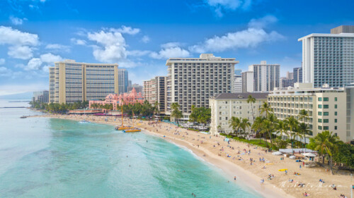 Waikiki Beach Hotel District